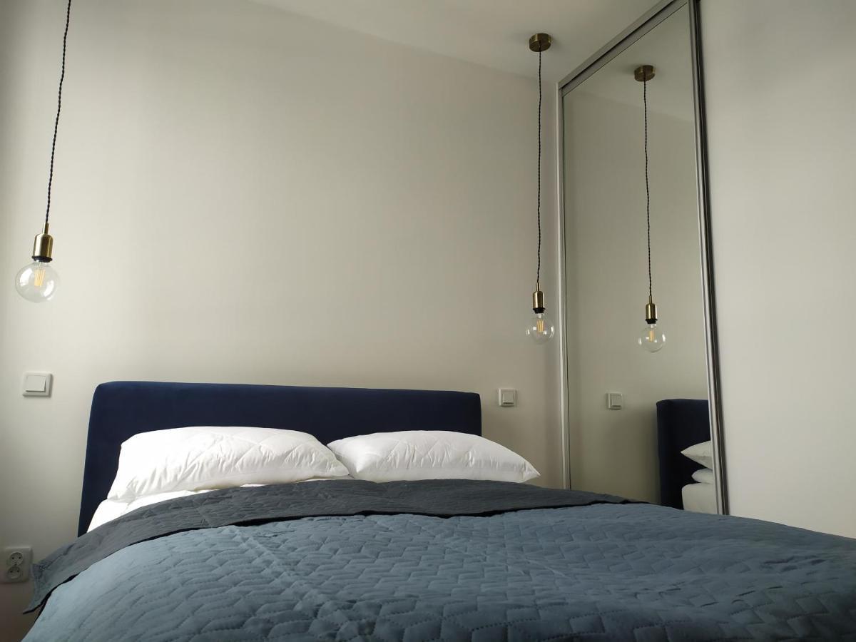 Kraków Navyblue Luxury&Home Office Friendly Apartment by M&P Cracóvia Exterior foto